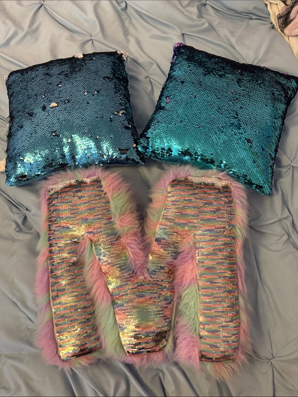 Sequined Flip Pillows